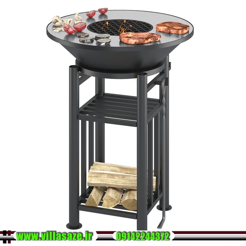 بخاری زغالی مدرن