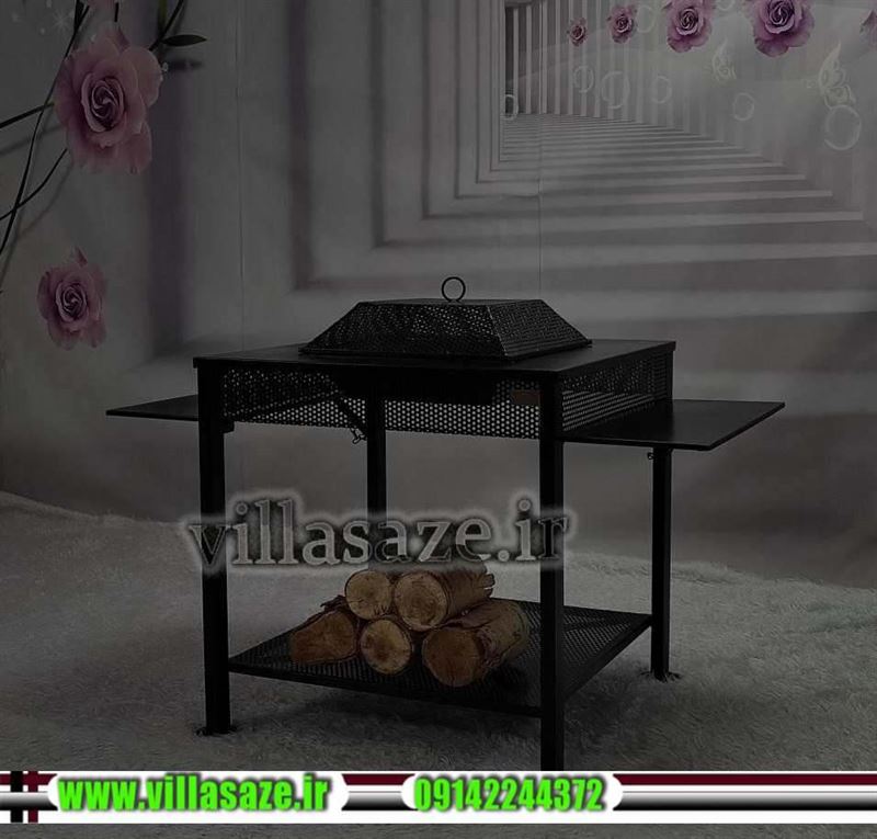 آتشدان هیزمی سنگی
