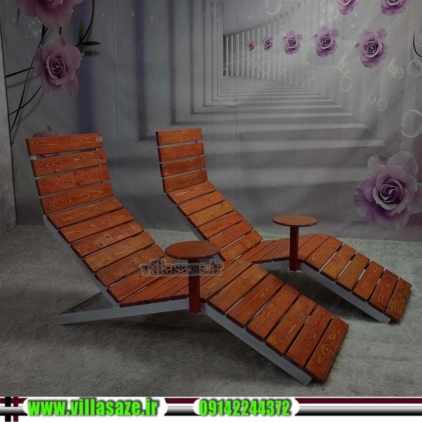 تخت استخری چرخدار