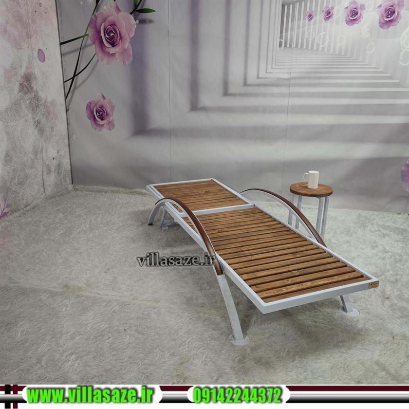 تخت ساحلی چرخ دار