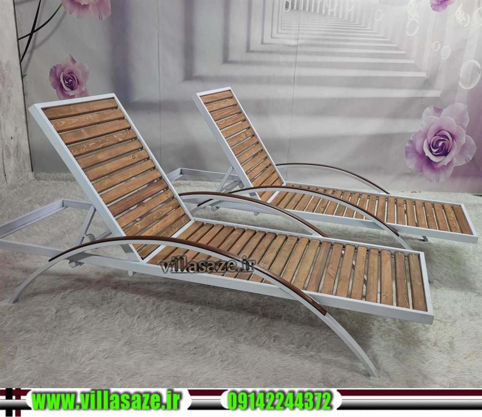 صندلی استخری فلزی