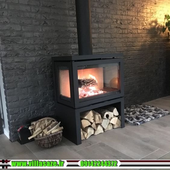 بخاری چوبی چدنی